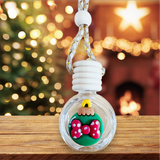 Ambientador navideño para coche | Difusor de aroma navideño | Ambientador para coche con aroma puro (1 unidad) | Variedad de aromas