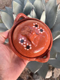 Vela aromática de horchata | Sansera de flores mexicanas artesanales | Vela perfumada | Cera de soya