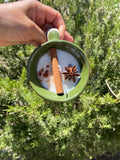 Vela de horchata mexicana hecha a mano | Vela Espiga Jarrito Ponchero | Vela Perfumada | Cera de soja
