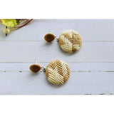 Geometric Circle Earrings - OkayMujer Boutique