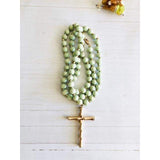 Beautiful Beaded Cross Necklace - Necklaces
