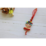 Frida Kahlo Handmade Bead Braided Bracelet - OkayMujer Boutique