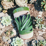 Vela de Horchata de Cerámica | Engobe Perfumado para Tequilero | Cera de Soja Ecológica